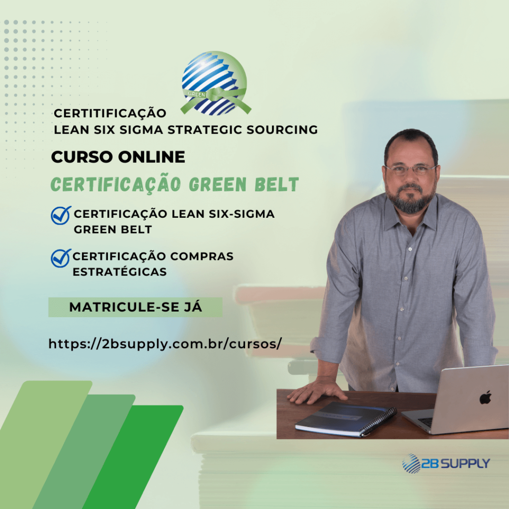 Strategic Sourcing e Certificação Green Belt - 2BSUPPLY