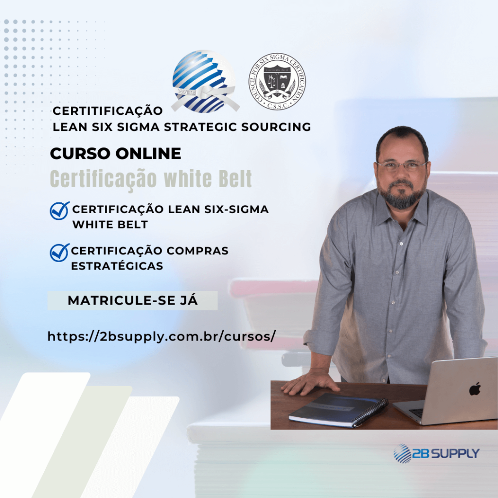 Strategic Sourcing e Certificação White Belt - 2BSUPPLY