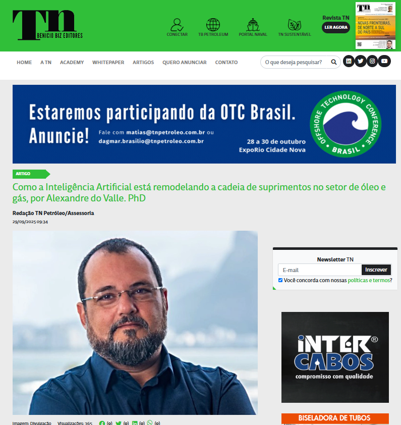 Artigo sobre suprimentos