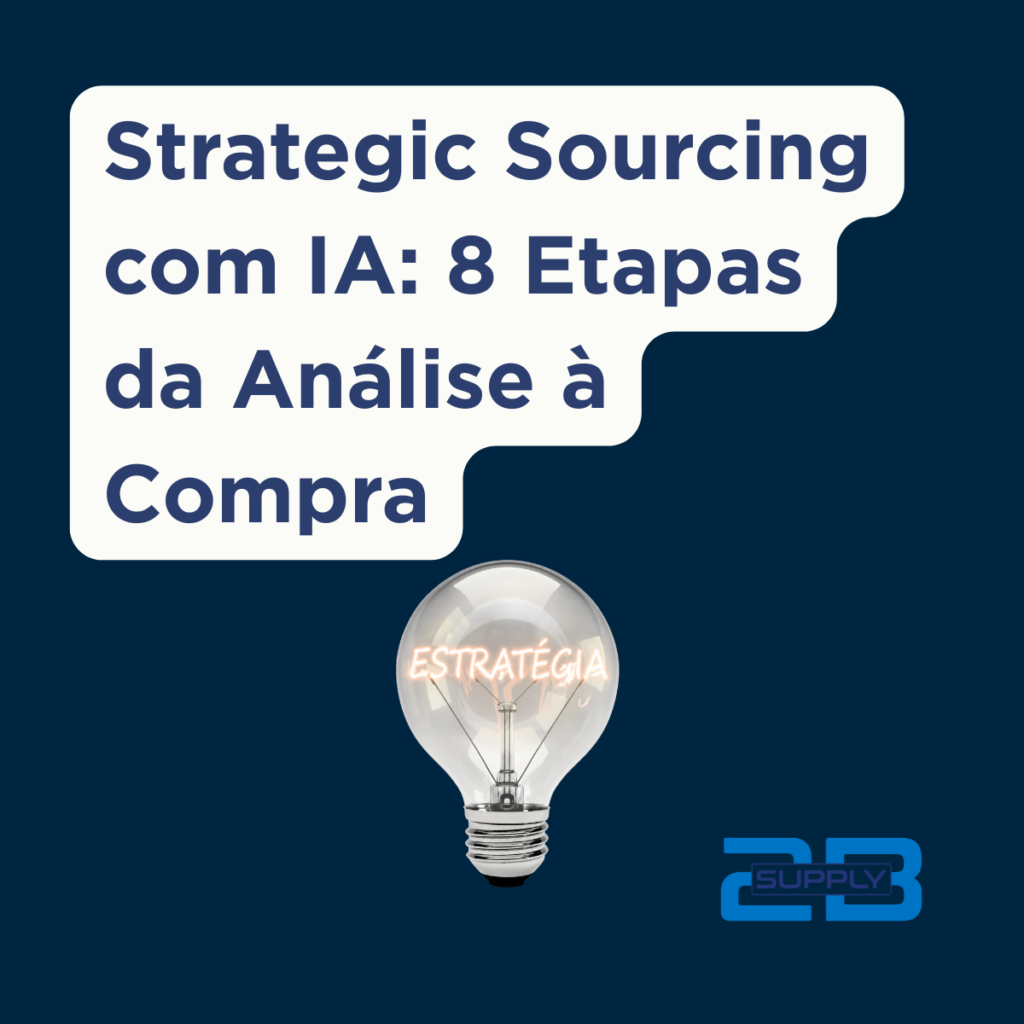 Strategic Sourcing com IA: 8 Etapas da Análise à Compra