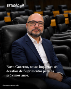 Alexandre do Valle em ambiente institucional para artigo sobre economia, política e cadeia de suprimentos brasileira